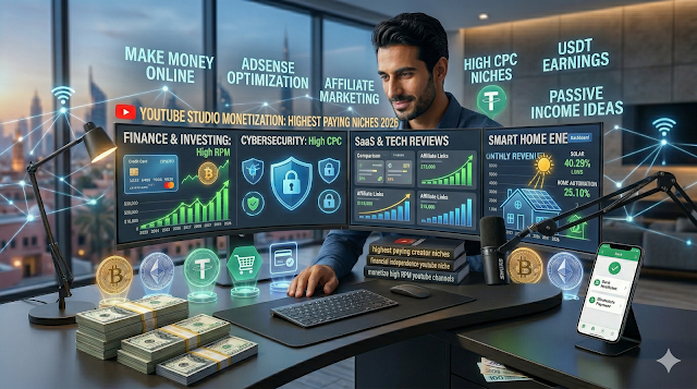 Best High-RPM YouTube Niches to Earn Money Online 2026