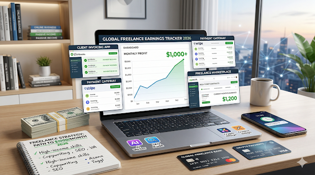 Earn 00/Month Freelancing: High-RPM Skills & Business Tools