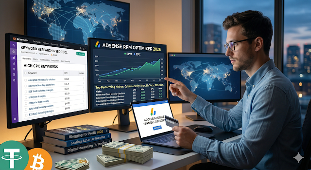 Maximize Google AdSense RPM 2026: High CPC Blogging Strategies